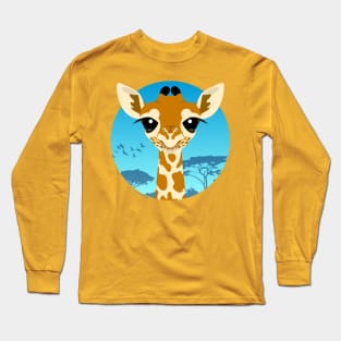 Baby giraffe Long Sleeve T-Shirt